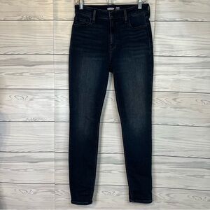 Size 6  Old Navy Rock Star high rise skinny jeans   New